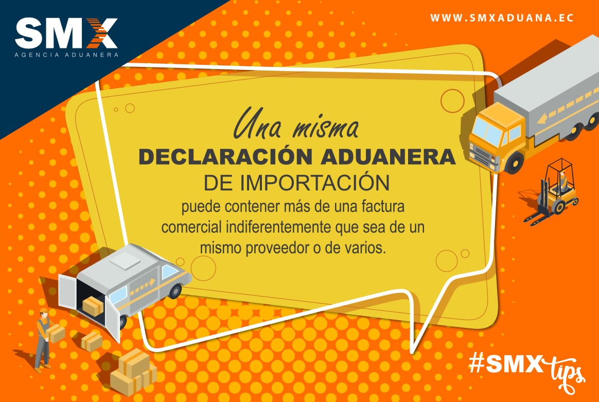 SMXaduana's tweet photo. 📍Una misma DAI puede contener  más de una factura comercial #SMXtips #ComercioExterior #SMXaa #importación #agenciaaduanera https://t.co/TGf4DA8cPM
