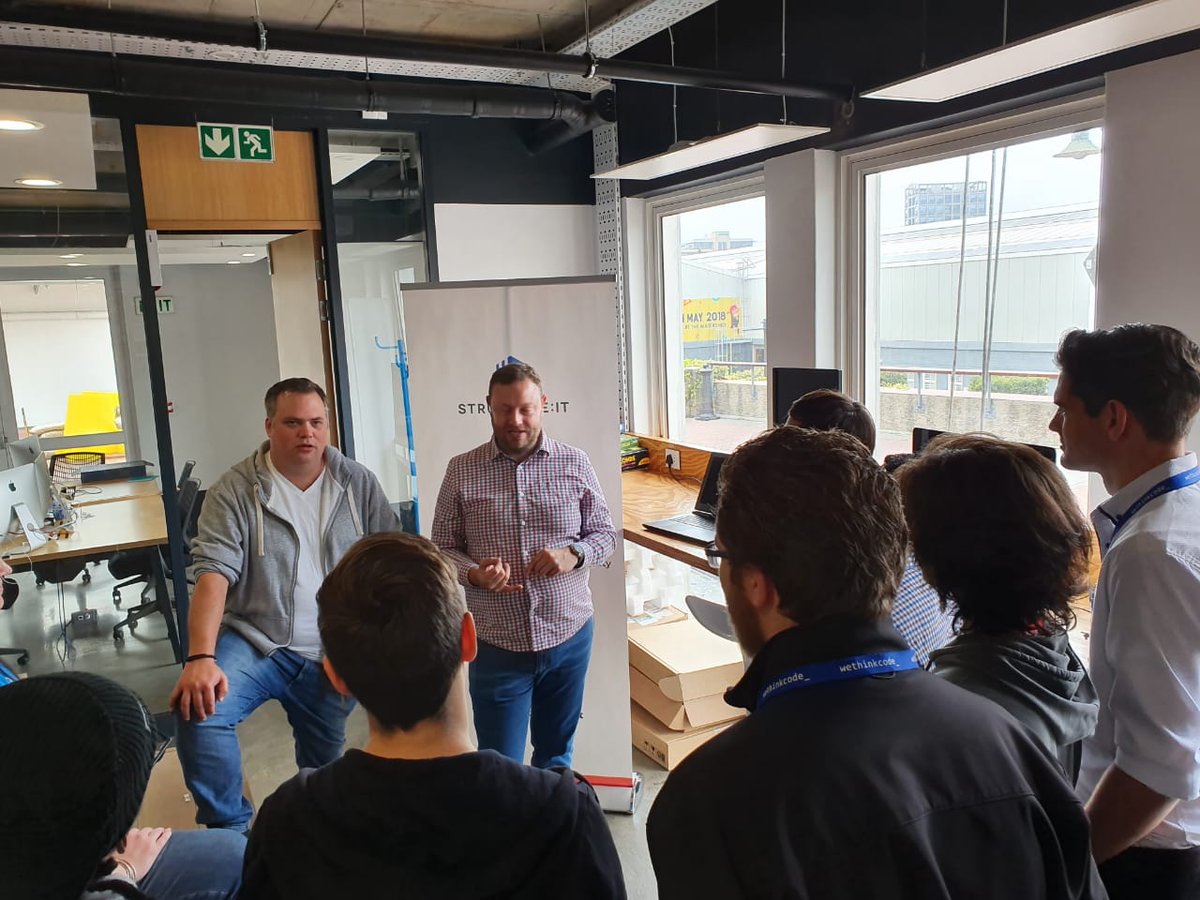 wethinkcode's tweet photo. Our @WTC_Students  were excited to learn about #StructureIT and hear from a #WeThinkCoder who interned at the company #WTCPartner #BornToCode https://t.co/Y8MuQNl0J4
