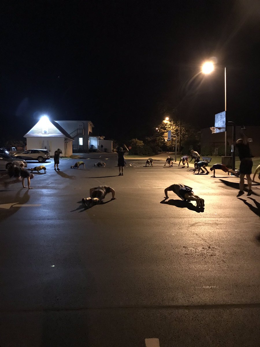 Firefighters have to be ready. When the alarm sounded today, 21 PAX (led by one of our community’s bravest) had burpees for breakfast. <a href="/F3Louisville/">F3 Louisville</a> #f3counts