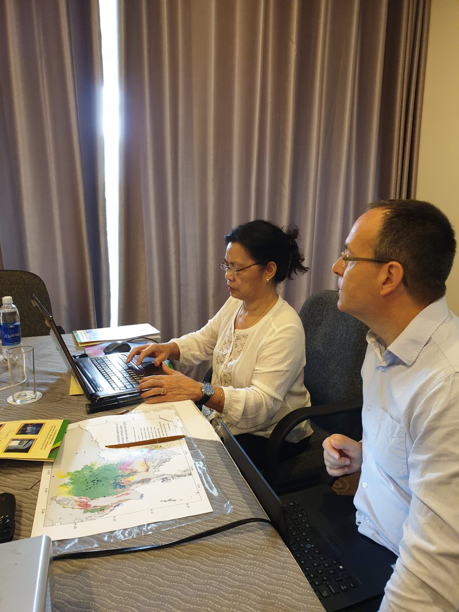 ChrisJKettle's tweet photo. Excited to join this @Darwin_Defra project linking conservation of rosewood tree species with livelihoods @BioversityInt fantastic colleagues from Vietnam Cambodia and Laos, with @MightyBosh and @OxfordPlants @TKanchanarak @APFORGEN #treepotential #trees4seeds https://t.co/xyjSZ6IkNk
