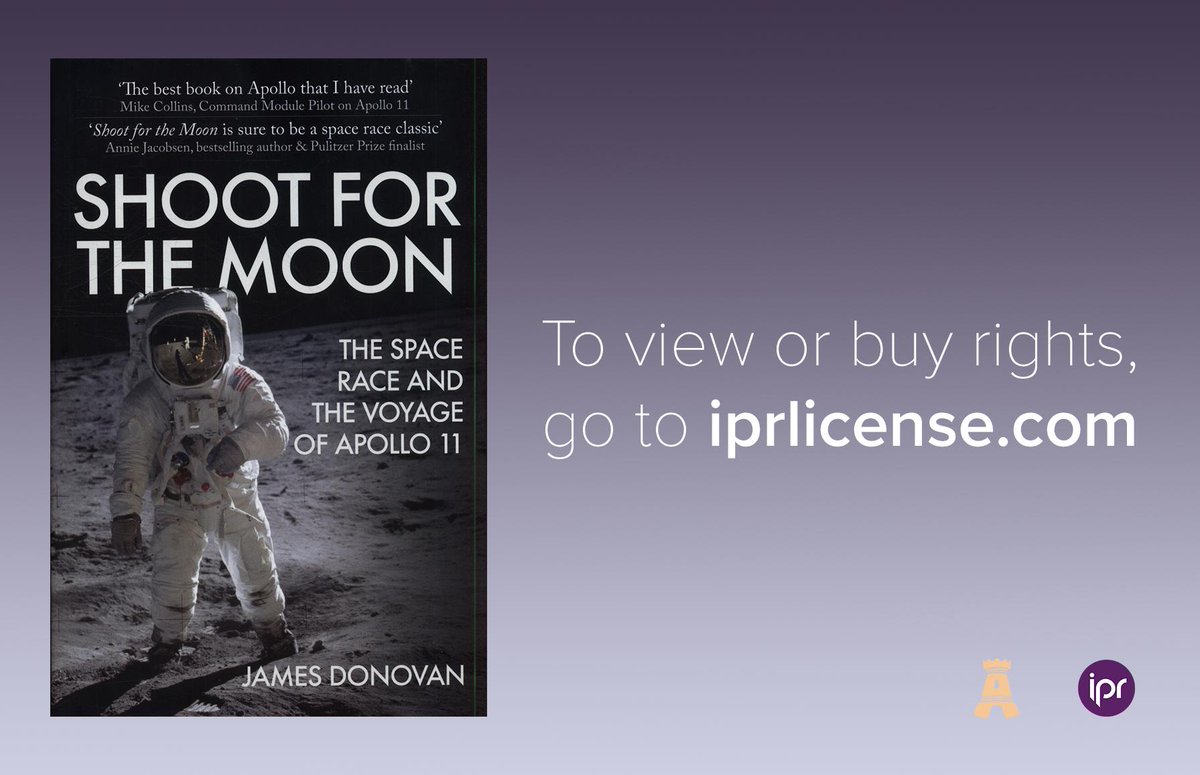 IPR License (@iprlicense) on Twitter photo Today's featured title is from <a href="/amberleybooks/">Amberley Publishing</a>
‘Shoot for the Moon‘ by James Donovan
📢 World rights available!
ow.ly/SGsj50vxgZv
#TranslationRights Today's featured title is from <a href="/amberleybooks/">Amberley Publishing</a>
‘Shoot for the Moon‘ by James Donovan
📢 World rights available!
ow.ly/SGsj50vxgZv
#TranslationRights