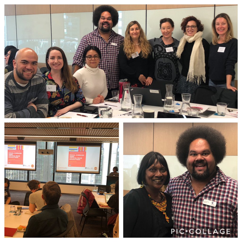 STIMULATING & robust conversations undertaken today through the @acrawsa #SocialSciencesWeek event @Deakin_ADI striving to create a nuanced lexicon on #whiteness #decolonisation #racialisation #intersectionality & #multiculturalism in Australia #acrawsaracehack #watchthisspace
