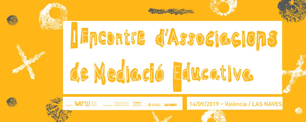 vlcinnovation's tweet photo. Este dissabte, I Encontre d'Associacions de Mediació Educativa organitzat des del @CrearigrupUV @CREARIcongreso a Las Naves. @AVALEMeducacion @carlosgaliana https://t.co/cFgm1WNKQ0 https://t.co/U7icyB5Una