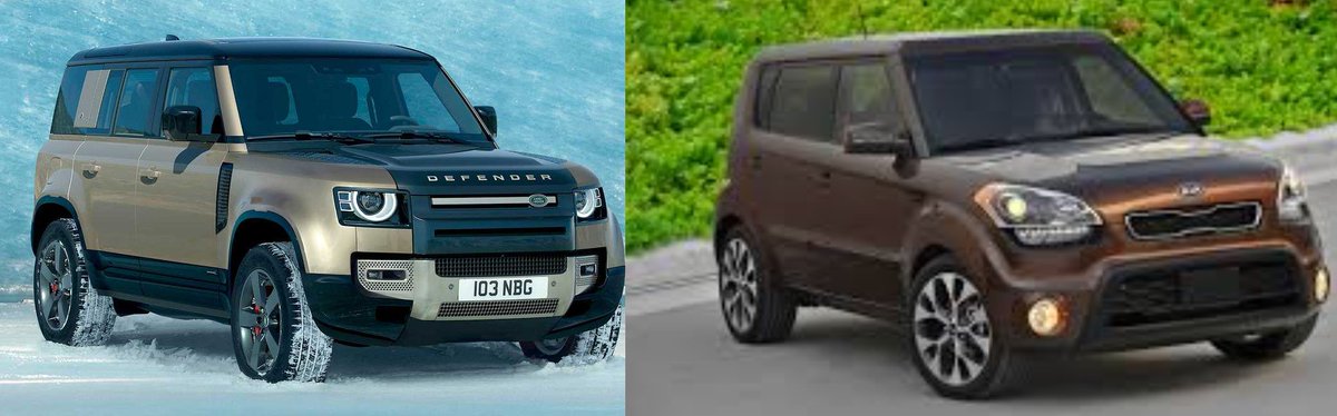 MerlinBooks's tweet image. Designers at @LandRover were told to give the #NewDefender soul - so they copied the @KiaUK Soul

@autocar @LRM_Exclusive @LandRoverOwner @CARmagazine
