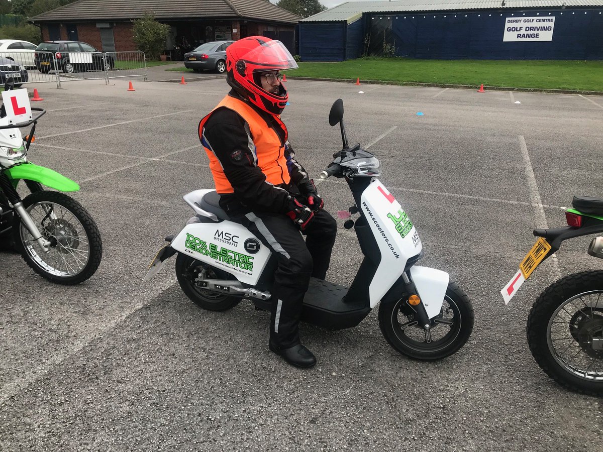 ShiresMT's tweet photo. The Future....all electric scooters from MSC Nottingham https://t.co/1gzpIJzuNC