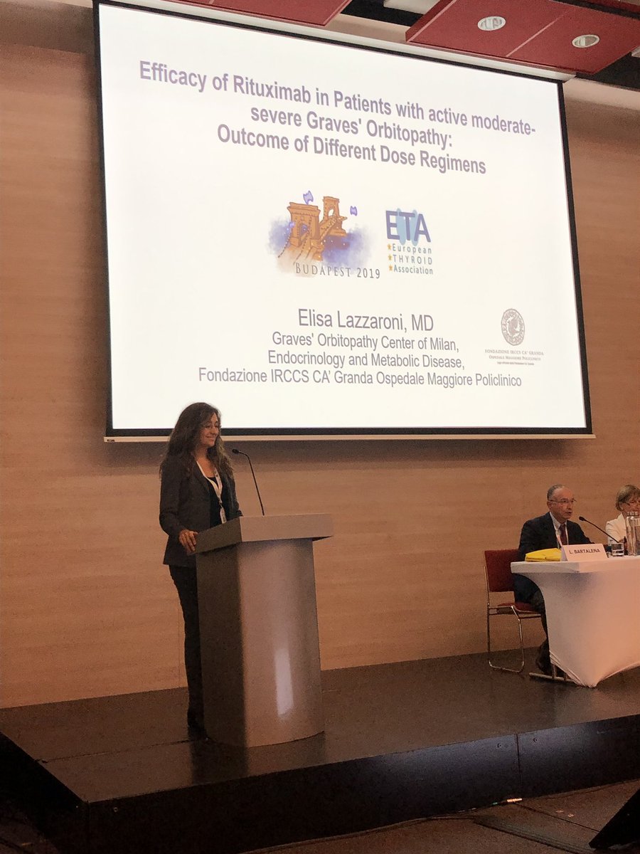 IlariaMuller's tweet photo. Thanks @ETA_Thyroid for the high quality of science delivered. So lucky to have so smart colleagues and friends who delivered excellent talks. Sad to miss the presentation of @DrPeteTaylor but it’s time to fly back home. Good luck: you will be outstanding as usual! 💪 #ETA2019 https://t.co/Anww5uhjaF