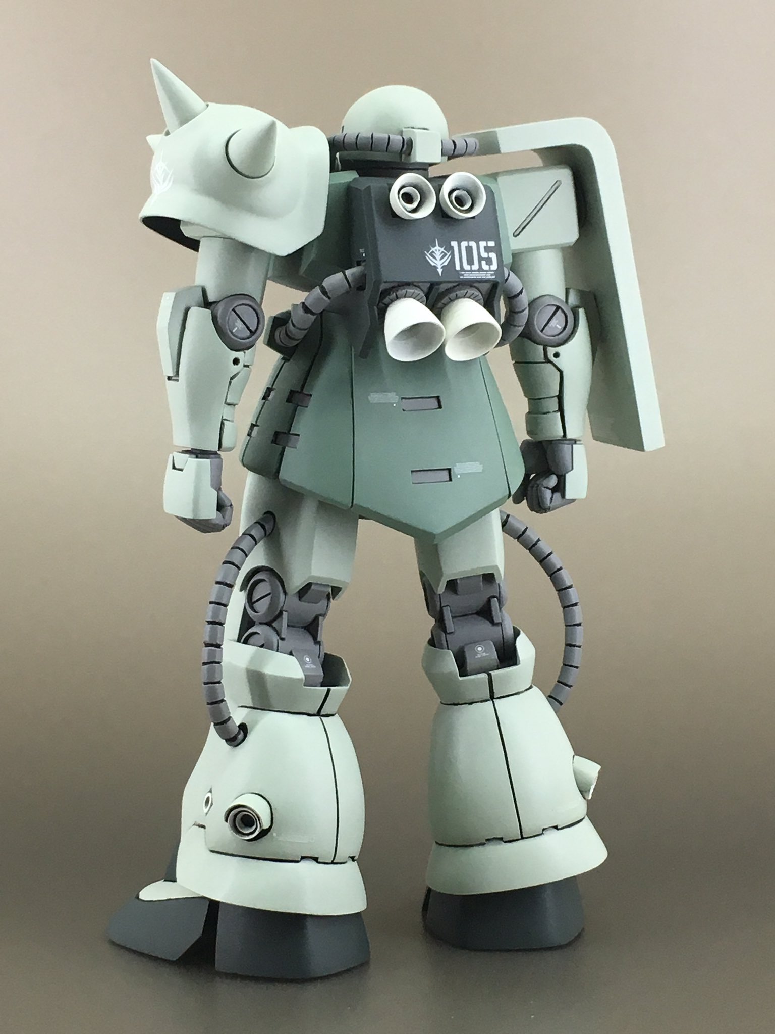 Yahoo!オークション - B-CLUB 1/100 MG MS-06F2ザクⅡ用