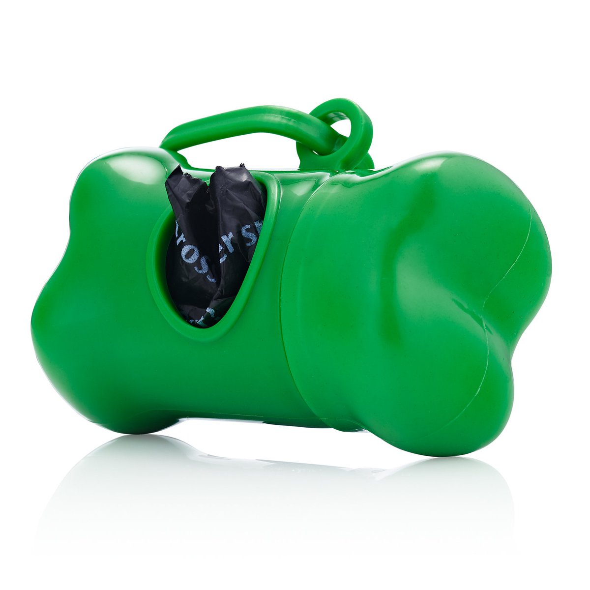 Our Dog poop bags include a handy dispenser to hold a roll of poop bags, so you don't have to! The ease of pulling a bag out from the dispenser while on the go has never been easier, with the ability to also conveniently attach it to your lead with the included clip. 🐶🐾💩