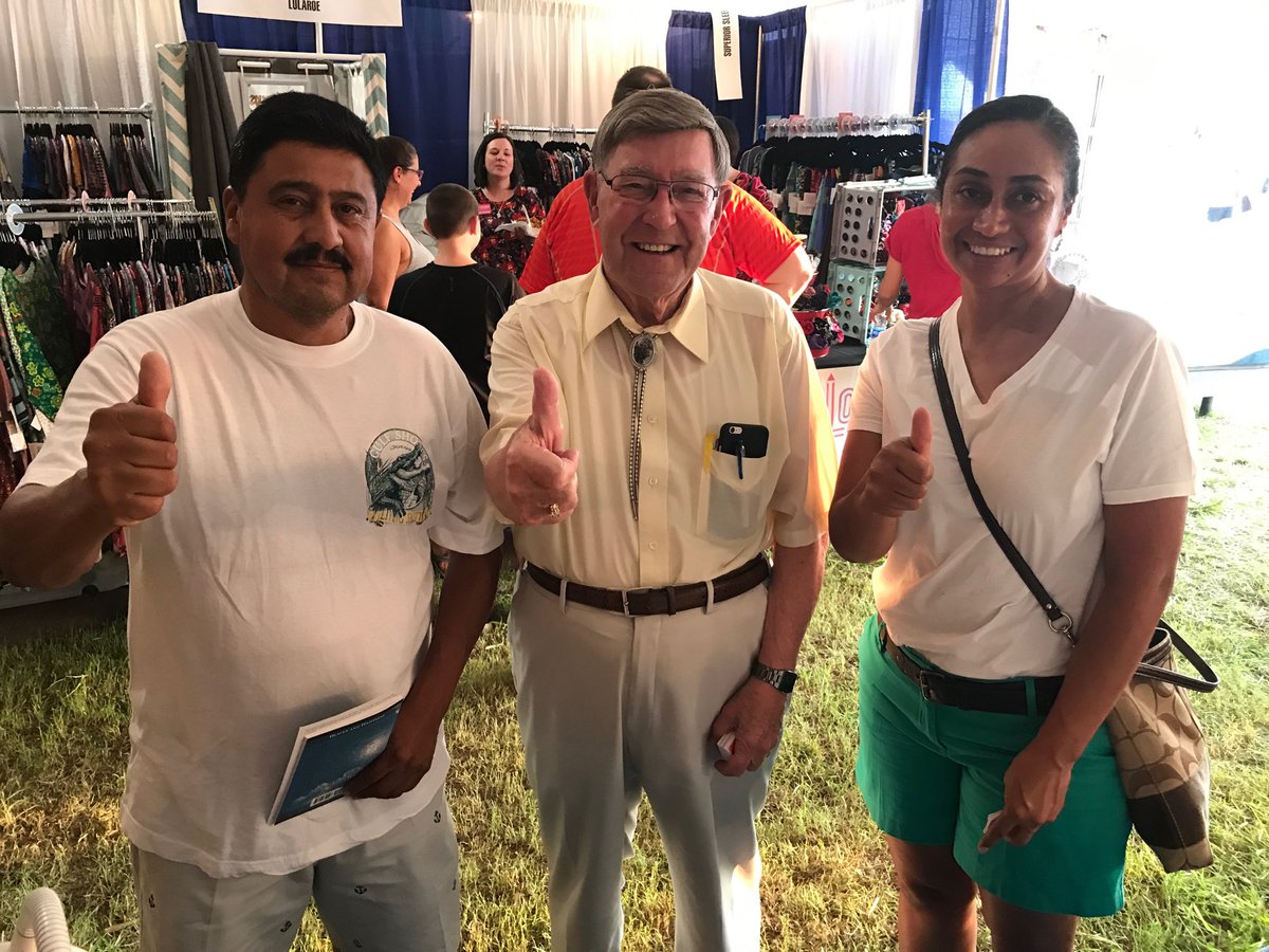 Winning these folks to Christ made my day!