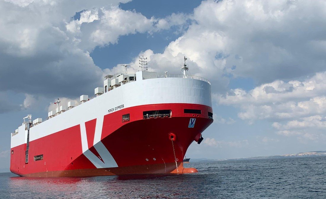 VesselFinder's tweet photo. Car carrier Monza Express leaves Tersan Shipyard after successful completion of her second special survey
https://t.co/hOm2EF79UM #CarCarrier #MonzaExpress #TersanShipyard #NeptuneLines #Yeniköy #PCTC https://t.co/MsVwTzdZNc