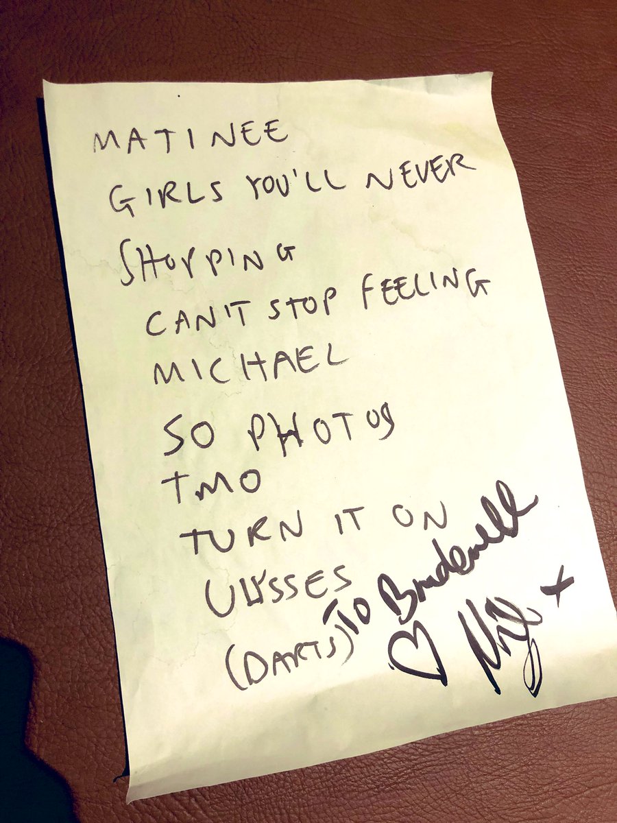 Nath_Brudenell's tweet photo. We found this setlist - @Franz_Ferdinand in 1997 at Brudenell @thecribs Cribsmas!
Should we run a competition to give it away?
Remembering when they forgot how to play Michael, and had to re-start, as they hadn’t played it in a while.
What an amazing gig!
#cribsmas #brudenell https://t.co/ftk9KGGona