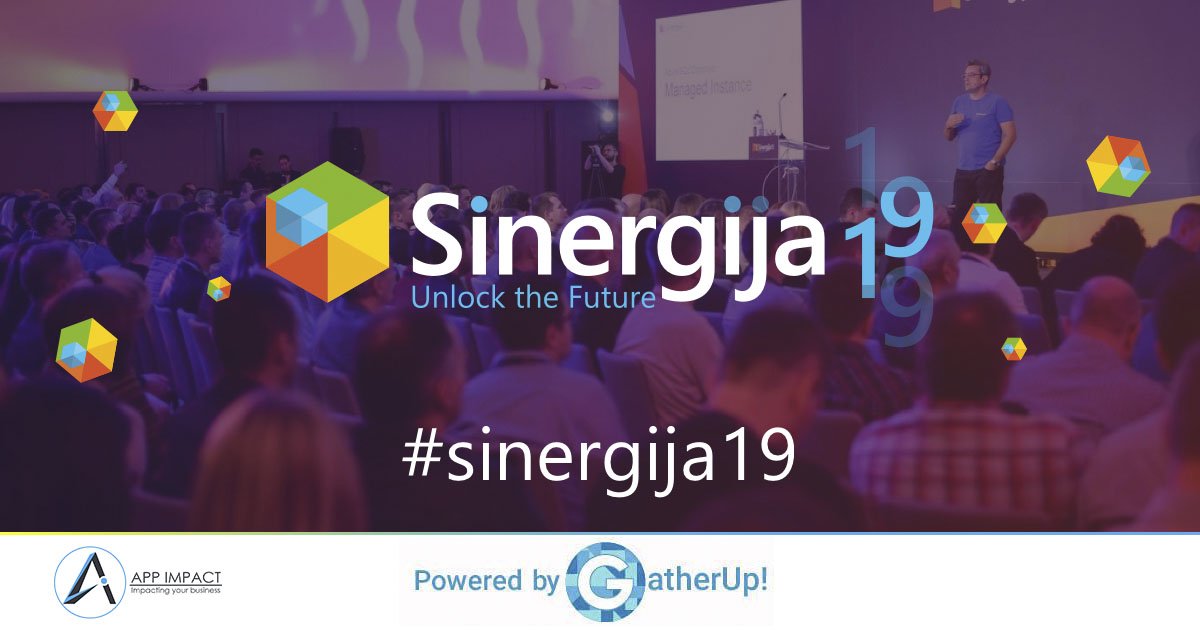 AppImpactHQ's tweet photo. Super Promo Period for @mssinergija 19 runs only 7 days more, so be sure you secured a ticket for #TechnicalDays! https://t.co/XWzE7IXUEr With our #GatherUp #EventManagementPlatform, you can register more participants with easy-to-use multiple tickets purchase option! #AppImpact https://t.co/sayWFJtYal