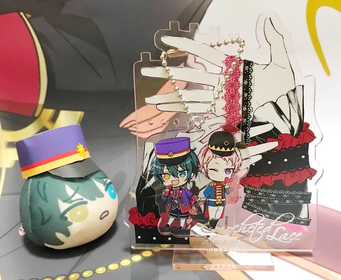 前に作ったみかちゃんと宗くんの手モチーフアクセサリースタンド?? 