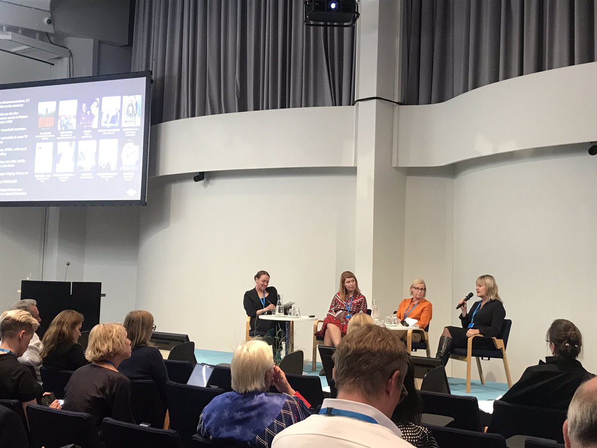 julie_jeanne's tweet photo. @edithsepp VP of @Efads_Asso insists on how film funds are following innovation trends and constantly adjusting schemes: supporting online distribution, new formats including video games and VR @EU2019FI #EUAV2019 https://t.co/FT2SS0kV5V