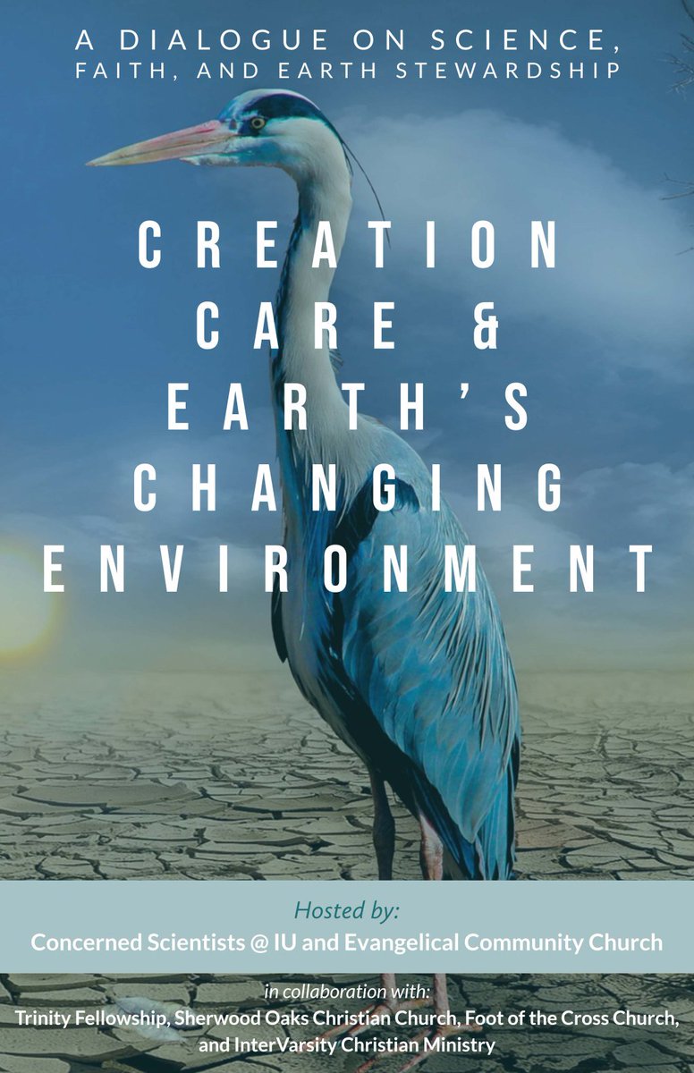 trinfellowiu's tweet photo. Creation Care and Earth’s Changing Environment: A dialogue on science, faith, and earth stewardship https://t.co/VAHbkEx8ki https://t.co/e30QggUruv