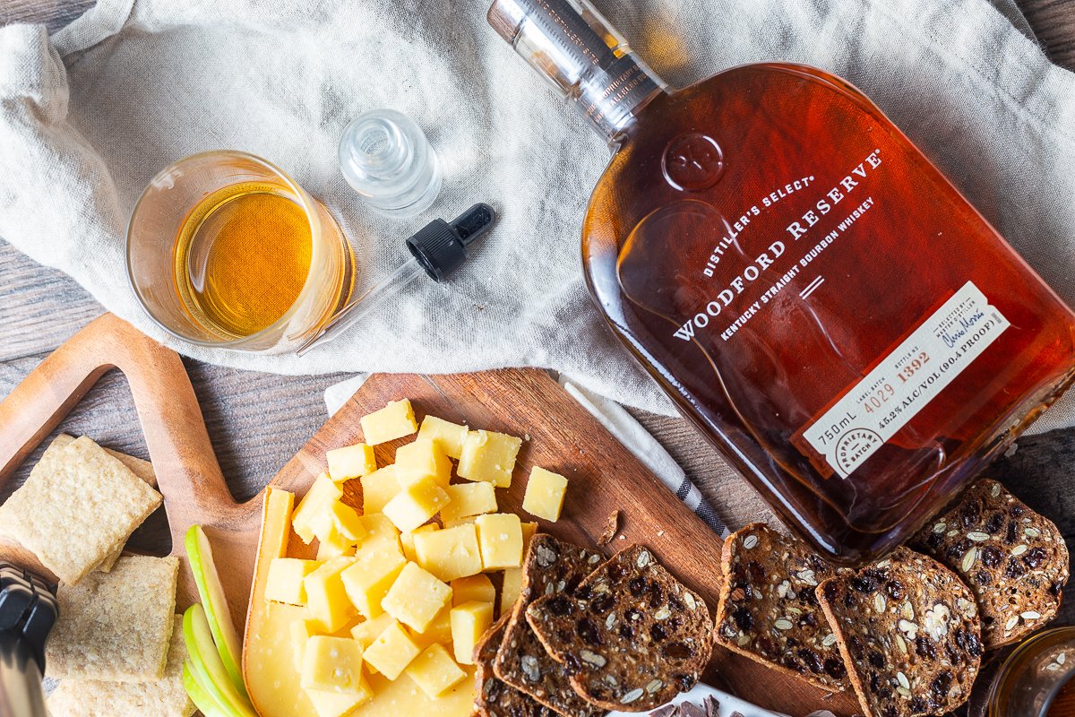 #ad My complete guide to pairing cheese + chocolate  with <a href="/WoodfordReserve/">Woodford Reserve</a> is HERE basilandbubbly.com/exploring-chee…