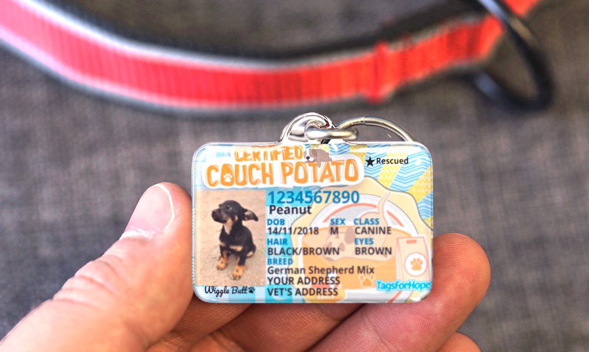 tags for hope pet id