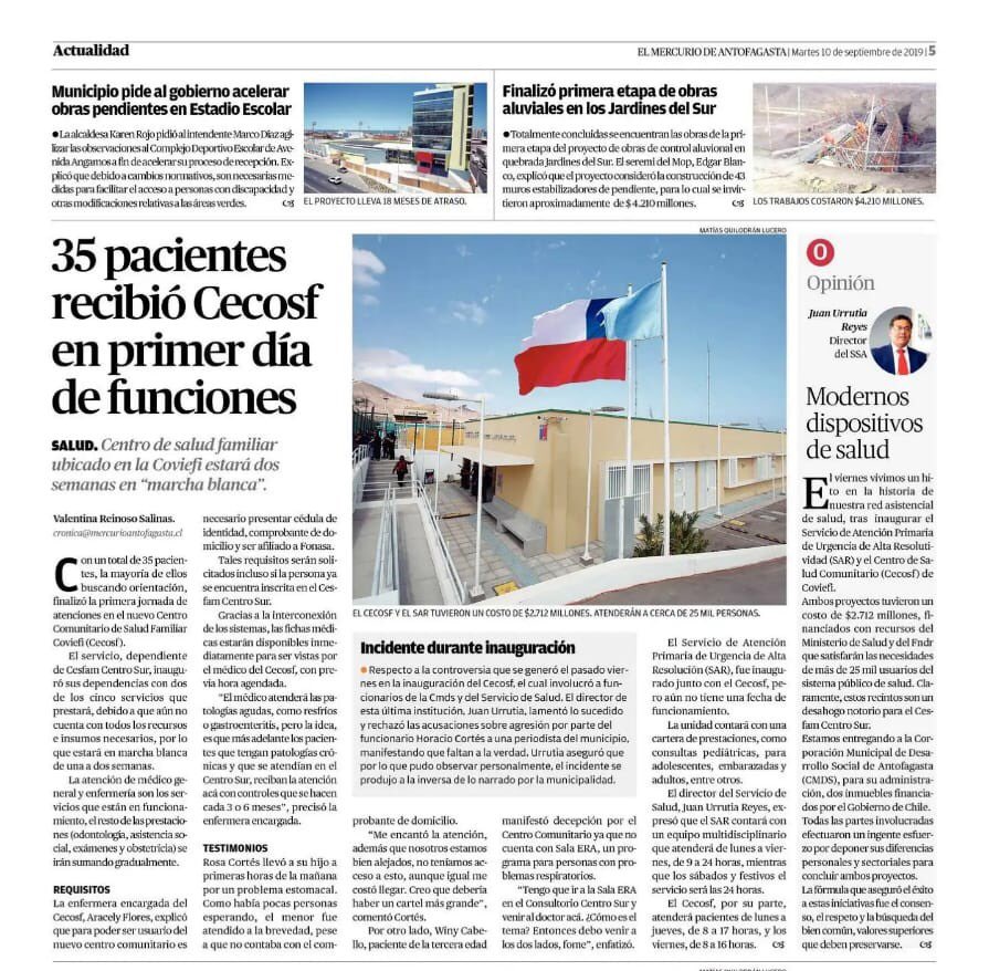 Cosoc Hospital Antofagasta tweet media