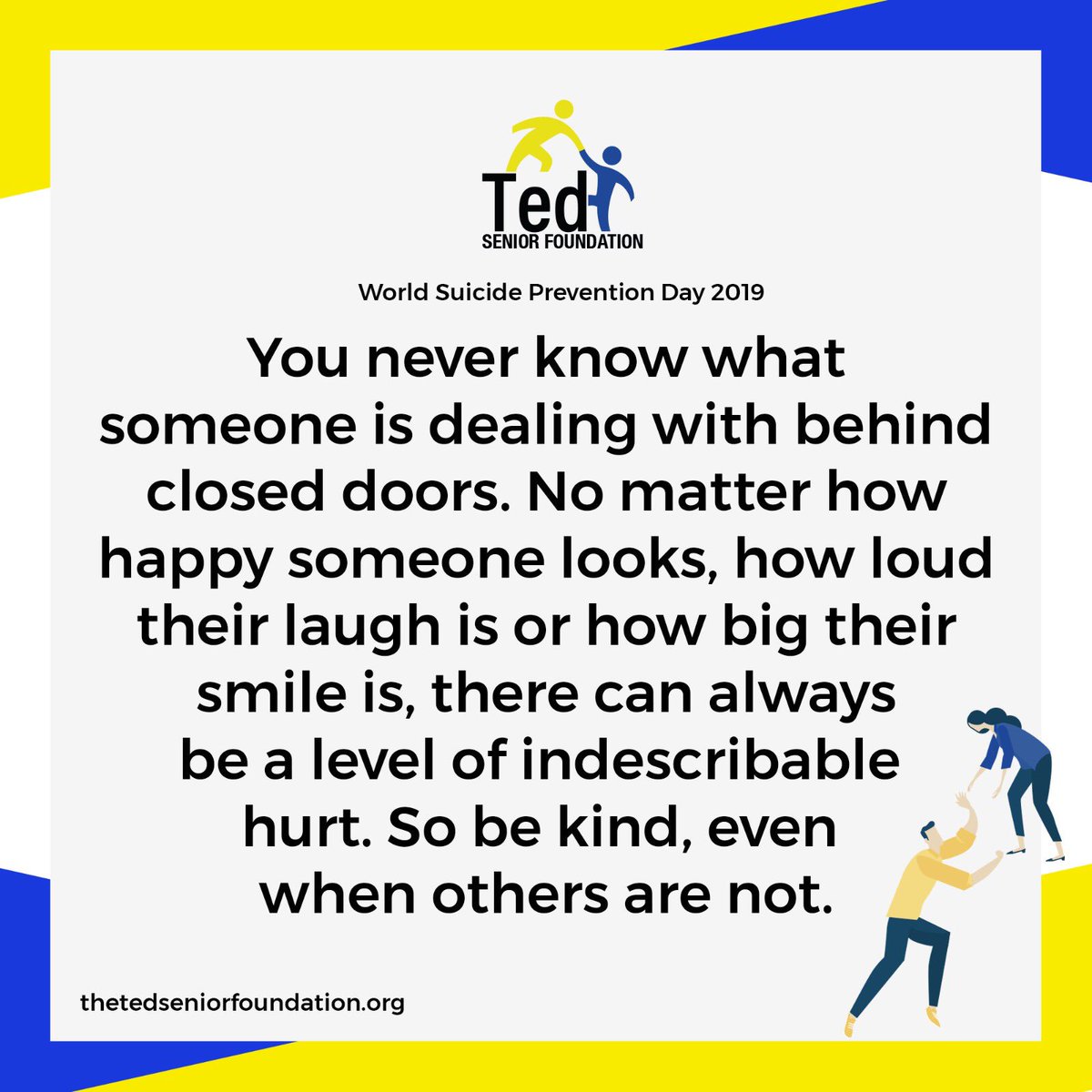 Ted Senior Foundation tweet media