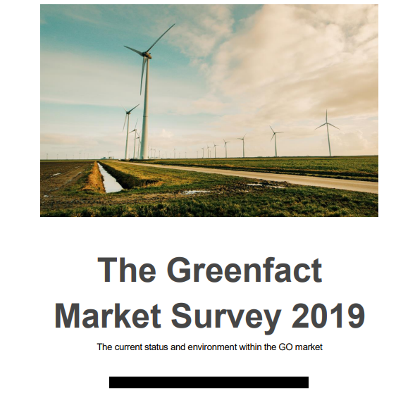 Are you interested in the findings from the Gurantees of Origin market survey?
The Greenfact Market Survey 2019 has been compiled and is now available on bit.ly/2lJ1Iul (subscribers only).

#GuaranteesofOrigin #sustainability #renewable #marketsurvey #greencertificates