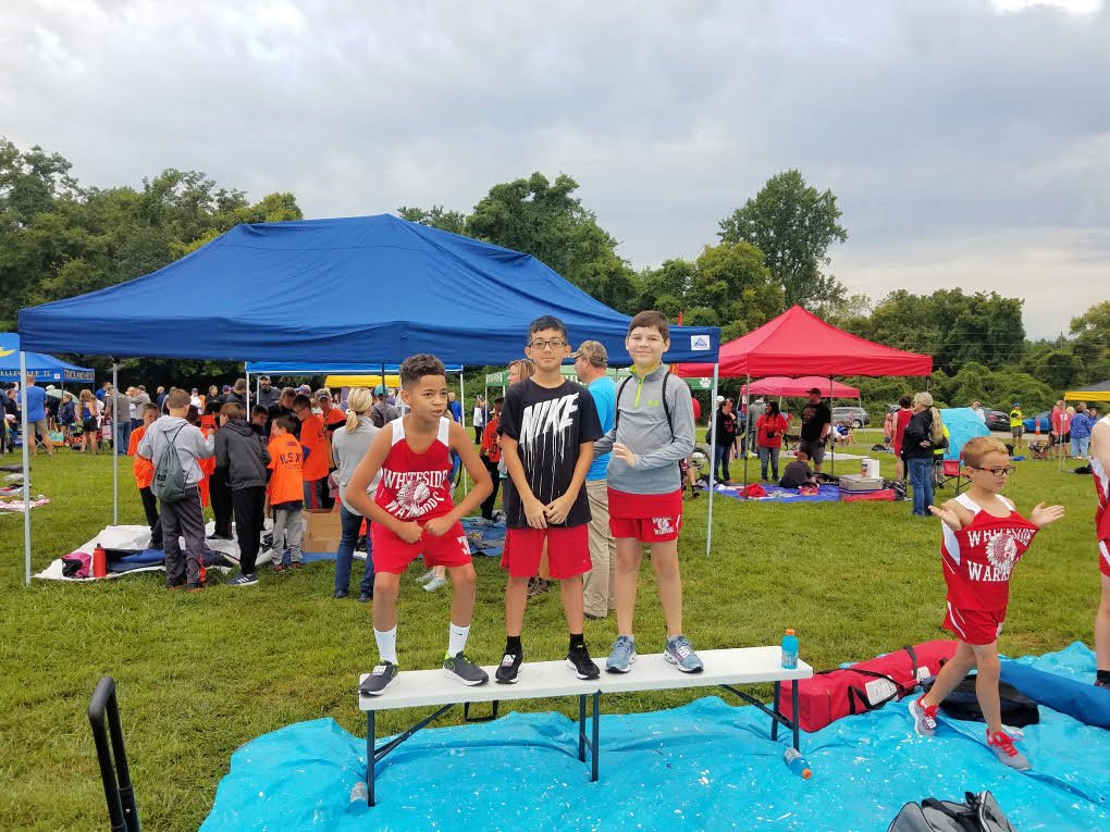 WSmiddle's tweet photo. Enjoy these photos of our cross country team warming up before their competition at the SIUE cross country course. Our students did a wonderful job and we are so proud of them! #ILBacktoSchool #WhitesidePride https://t.co/KfITDtfd1y