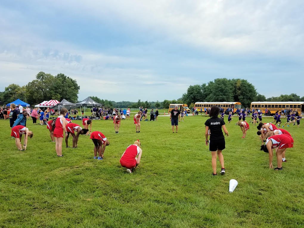 WSmiddle's tweet photo. Enjoy these photos of our cross country team warming up before their competition at the SIUE cross country course. Our students did a wonderful job and we are so proud of them! #ILBacktoSchool #WhitesidePride https://t.co/KfITDtfd1y