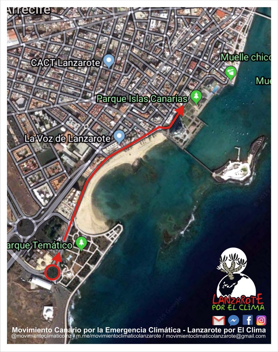 papacria's tweet photo. Manifestación Emergencia Climática.
27 de Septiembre a las 17:30h, desde el Cabildo de Lanzarote, al parque Ramírez Cerdá.
#huelgaMundialporelclima https://t.co/EDsKCfS3BR