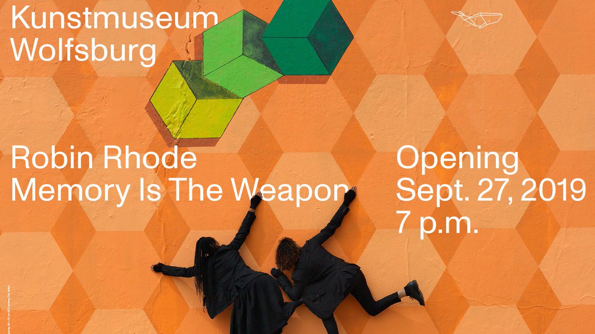 KunstmuseumWOB's tweet image. 🔜 Ausstellungseröffnung „Robin Rhode. Memory Is The Weapon“ am Freitag, 27.09.2019, um 19 Uhr. 
Mit Life Performance und DJ Marsmaedchen legt ab 21.30 Uhr auf. SAVE THE DATE! #robinrhode #kunstmuseumwolfsburg