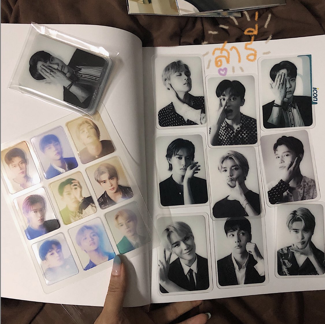 saleenong's tweet photo. ขออนุญาตเปิดหารค่าาาา การ์ดใส dicon ครบทุกเมมอย่างละ 2 ใบ (ยกเว้น แจฮยอน มาร์ค แทยง ยูตะ แทอิล ที่มีแค่อย่างละ 1 ใบนะคะ) ใบละ 99฿ เหมือนเดิม เพิ่มเติมคือเดี๋ยวตัดสติ๊กเกอร์ใสเมมที่ซื้อการ์ดไปแถมให้ด้วยค่ะ 

ค่าส่งลทบ 30฿

#ตลาดนัดnct #ตลาดนัดอซท https://t.co/PS6rgU7ccj