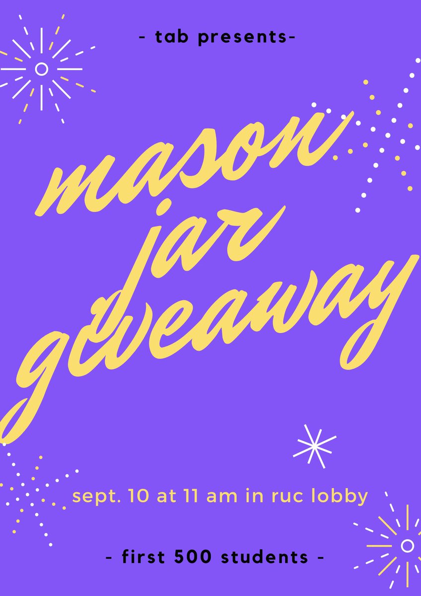 tntechtab's tweet photo. ‼️‼️TODAY‼️‼️ these will go quick TTU, so make sure to come by and get one during dead hour #TABTuesday https://t.co/fpYD6IZP6x
