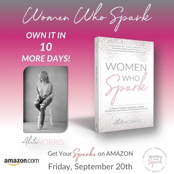 BMatz85's tweet image. &quot;Feel free to judge this book by it&apos;s cover! Women Who Spark comes out in just 10 days and I can&apos;t wait!&quot; #sparklaunch #womenwhosparkbooks #judgeabook