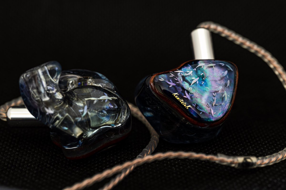 くみたてLab KL−Kanon 6BA switch option kumitateK 螺鈿『金魚・仔赤