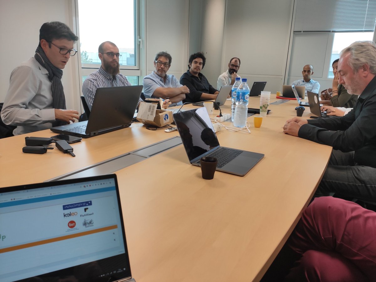 flutilliant's tweet photo. Aujourd'hui on fait un point d'étape sur le projet #Nurisens, capteur d'urine connecté, avec les acteurs et partenaires @innopsys, Keleo solutions, @IRIToulouse, I2MC, Région @Occitanie, @PoleEurobiomed @PierreFabre #ReadyNov.
De bonnes avancées & un bon feeling 👍💪🚀 https://t.co/ICvmovA14z