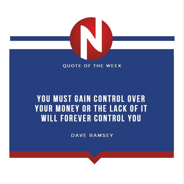 NadkarniC's tweet photo. "YOU MUST GAIN CONTROL OVER YOUR MONEY OR THE LACK OF IT WILL FOREVER CONTROL YOU"
-DAVE RAMSEY
.
.
.
#quotes #motivationalquotes #quotesdaily #financialliteracy #financialliteracy #finance #daveramsey #financialquotes #financequotes #NadkarniClasses https://t.co/pEk6VhkigX