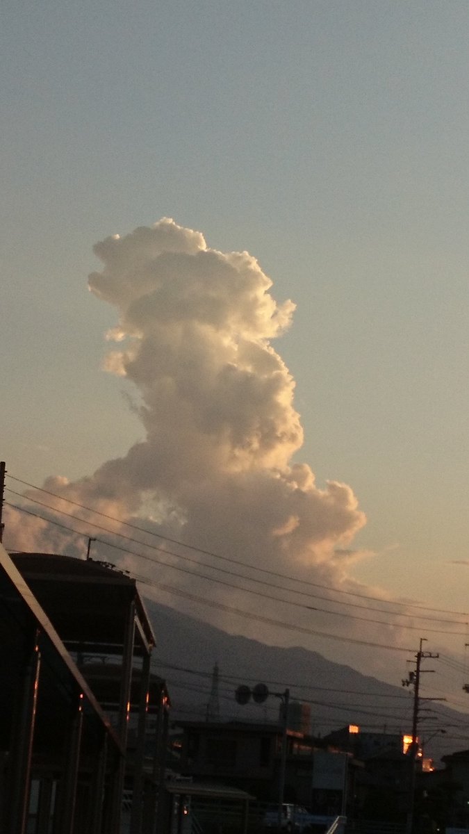 レオに激似の雲に遭遇した 