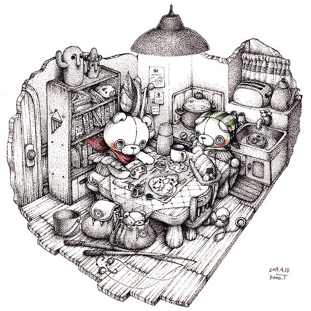 絵描きさんの制作時間が知りたい