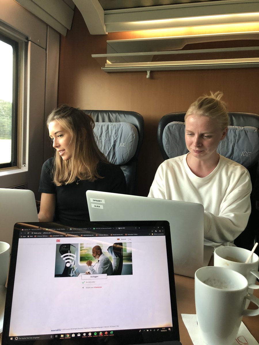 Etwas Klassenfahrt-Feeling auf dem Weg in die Messe Woche - erst #DMEXCO19 und dann #Iaa19! Wen trifft man denn so? :)