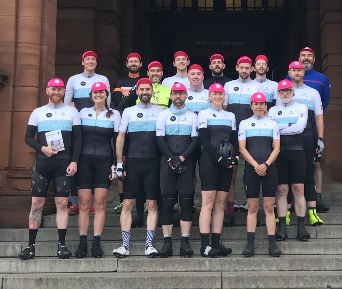 Archi_Velo_Glas's tweet photo. As the #GLANLA team make their way back to work we must say a final thankyou to our supporters &amp; sponsors who made our journey possible

@gia_tweet @nlalondon @GerflorUK @RusswoodUK @Tobermore 

We will keep the online donation page open for another week

https://t.co/lfD7NIM0Is https://t.co/of0Tig4jwd