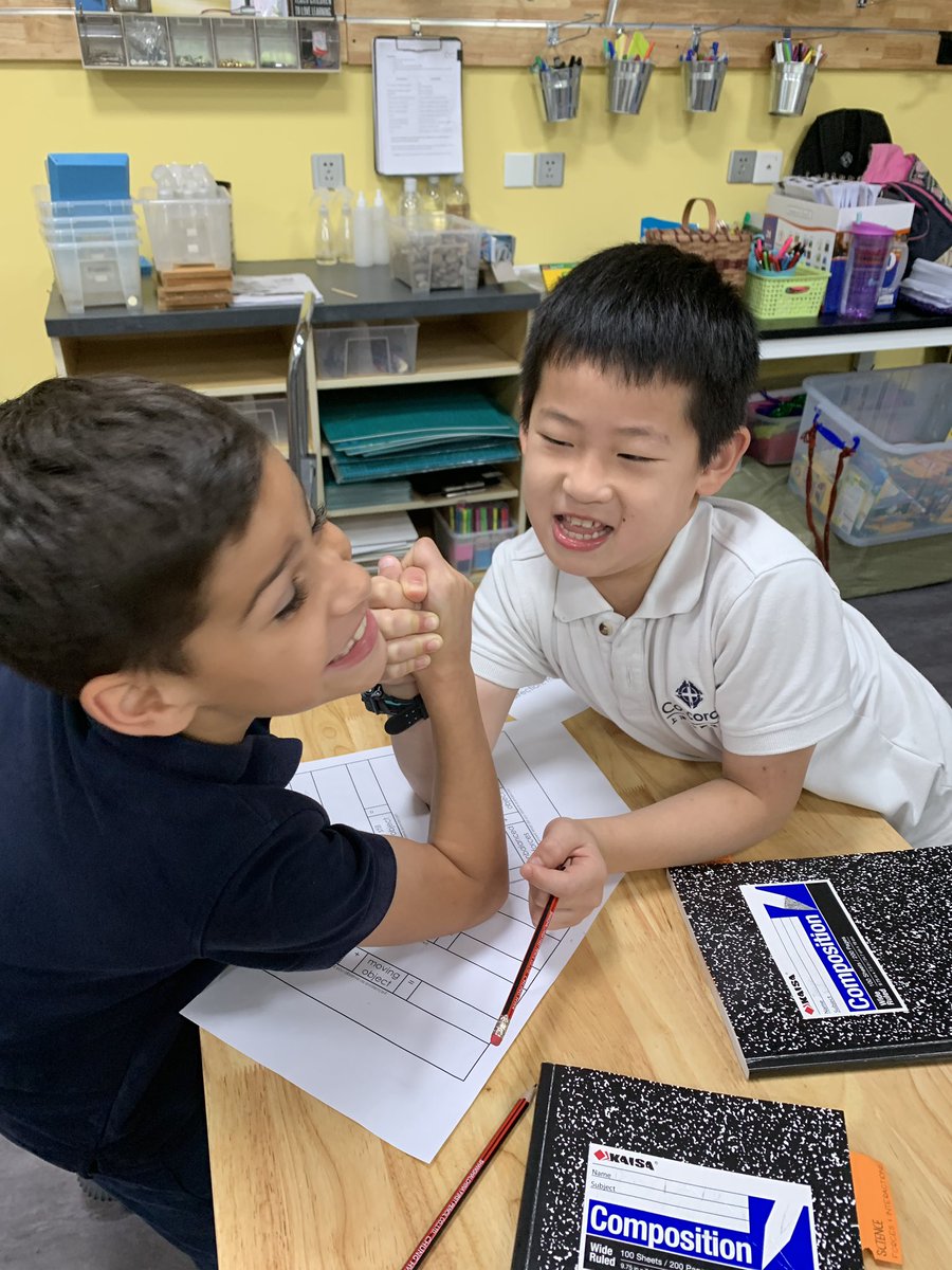 kngodbout's tweet photo. Figuring out unbalanced and balanced forces this week with G3 scientists @ConcordiaSH #concordiaSTEM #NGSS #ngsschat #forcesandinteractions https://t.co/p9XalUTBAq