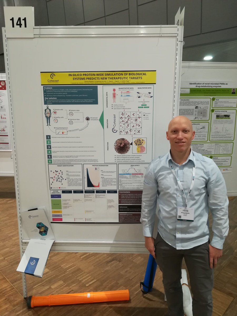 Come to our poster @BaselLSW  to learn how proteome-level computer simulations can help pharma #BaselLife19