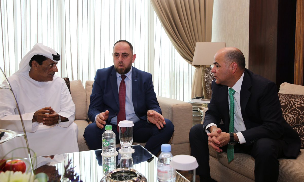 MQuevedoF's tweet photo. Llegamos a Abu Dhabi para participar, en representación de Venezuela, en la 16ta. Reunión del Comité Ministerial de Monitoreo Conjunto de la OPEP+. Evaluaremos la situación del mercado petrolero mundial para el tercer cuatrimestre de 2019. https://t.co/X7Z04zbKyC