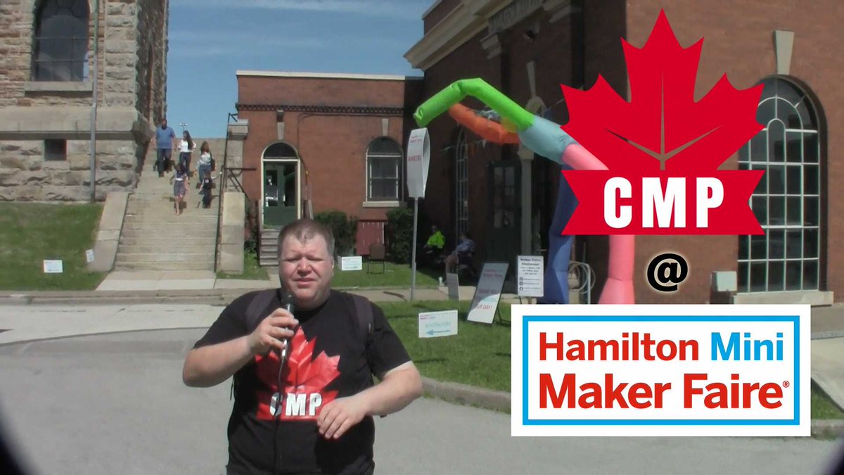 CanadianMakerpr's tweet photo. The long awaited episode of CMP is back. in this is the video from Hamilton mini Maker Faire @hammercitymaker,  
@celtxrobotics #makerfaire #HamOnt #makerfairehamilton
https://t.co/SMGwkBq8Ia https://t.co/SHh2SnQGl9