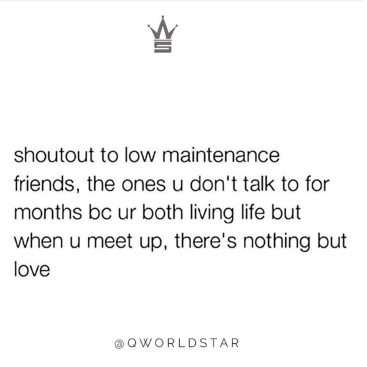 “My kind of people…mature friendships…when it’s real, it’s real…” 💯 @QWorldstar #PositiveVibes
