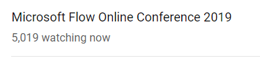 Worrelpa's tweet image. watching these numbers go up and up #Flowconf2019