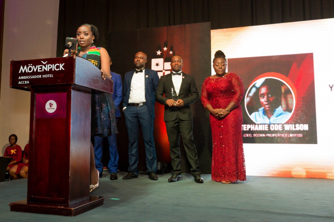 odewilson__'s tweet photo. Financial reward is a byproduct of creating something that solves a problem or satisfies a need😊
Strive for Excellence, and execute correctly! with determination and perseverance..👉🏽
.
Thank you Ghana Business Standard Awards • YOUNG BUSINESS LEADER OF THE YEAR. https://t.co/sOF4WqfhGJ