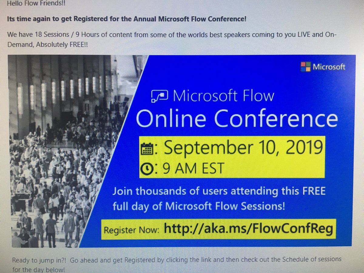 ehsannamini's tweet image. #FlowConf2019 is just started! aka.ms/FlowConfReg
