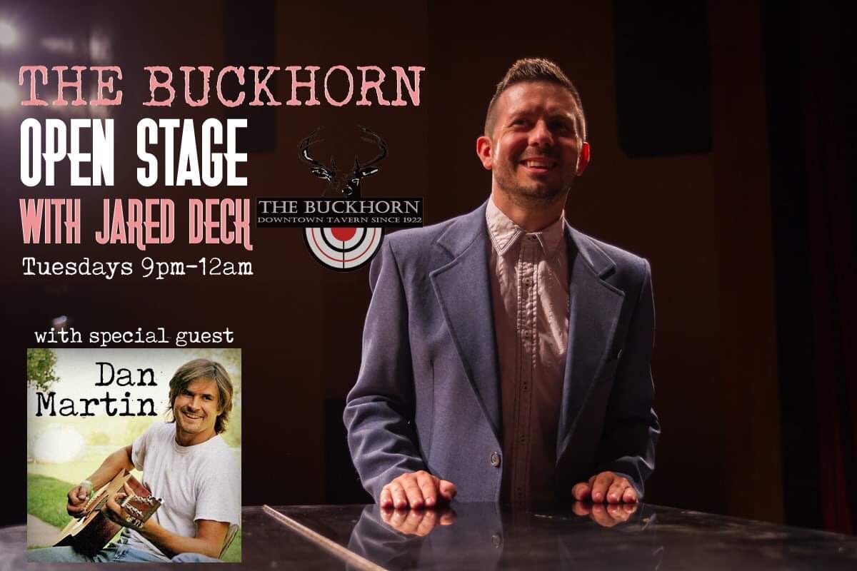jareddeckmusic's tweet photo. Back to #BuckhornBar with featured guest @DanMartinOK showing us how he crafts his tunes! Bring your instrument and your talent for the #openstage.
: : : :
#openmic #cushingok #buckhorn #cushing #kushradio #americanaradio #cimarronriver #oklahomamusic #oklahomasongwriters https://t.co/gUPUjNNt7y