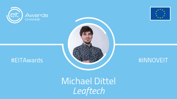 Vote for Micha &amp;  #LeafTech in the #EITawards to upgrade buildings and to #fightclimatechange: 

eit.europa.eu/innoveit/nomin…

#MeetTheTeam here youtu.be/kZQTqBjXvdU and here leaftech.eu

Thanks to #eitclimateKIC, #EIT <a href="/ClimateTalent/">ClimAccelerator & Climate Innovators</a>