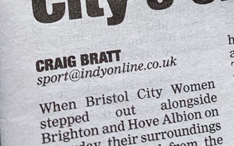 craigybratt's tweet photo. 🚨 PERSONAL NEWS KLAXON 🚨
Absolutely delighted to say I’ve accepted a job as Sports Writer for @thesundayindy and will be joining their great team in the South West.
I cannot wait to get started and move to Cornwall this week. https://t.co/LHfN6N96rr