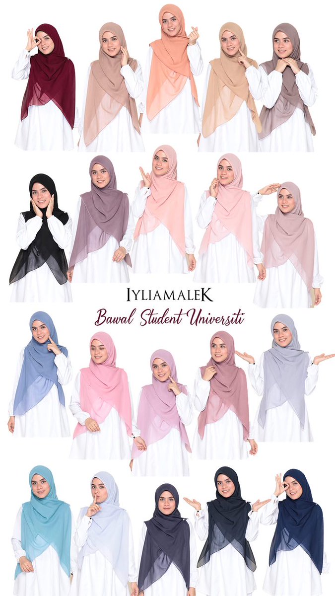 byatenn's tweet photo. Hai assalamualaikum sisturs! Promosi 5 pcs RM100 still onz tau! Free postage! Free exclusive box! Free exclusive brooch! 😍

Jom cecepat grab! Confirm on point awning!

Tak percaye? Meh la try satu 😘 https://t.co/JNWNs4t4jC